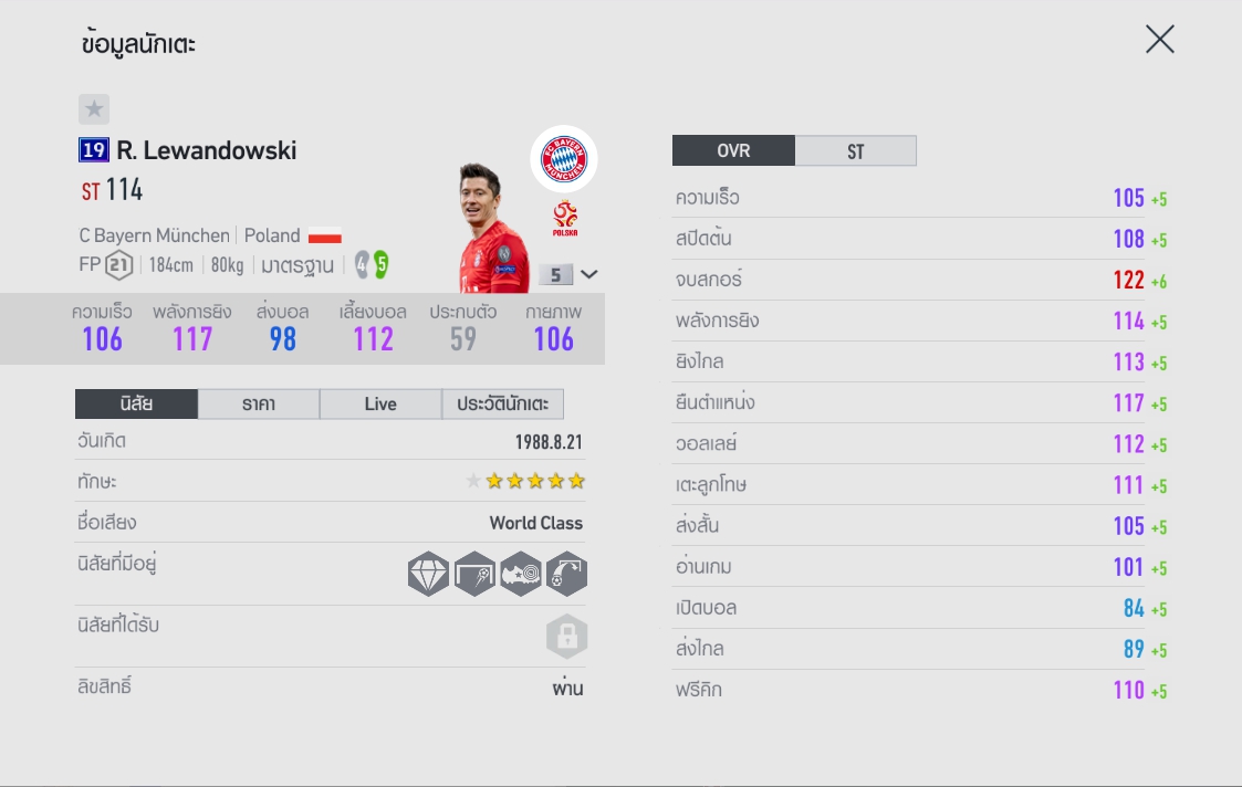 stats+5lv5
