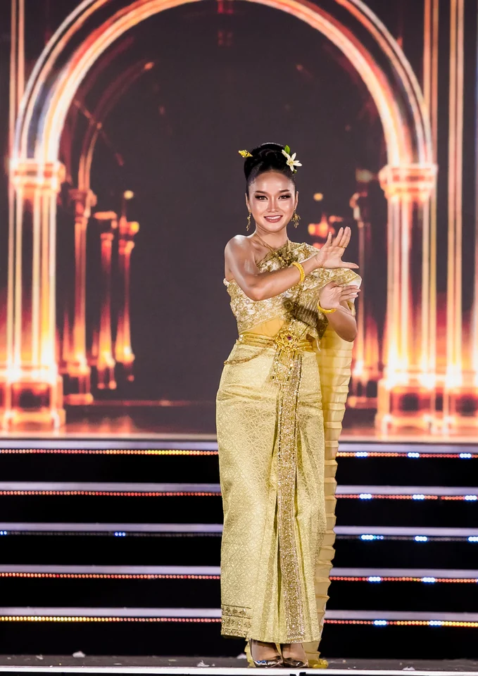 กานต์ธีรา เตชะภัทรธนากุล ในลุคนางงาม